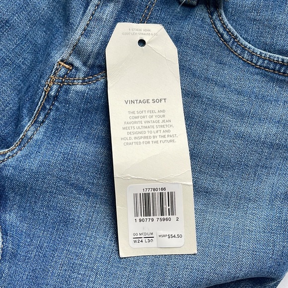 Levi’s 710 Super Skinny. Vintage Soft Super Stretch Jeans. SIZE 24x30. - Picture 7 of 10